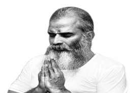 Maharshi Dhyanam Nannagaru with folded hands
